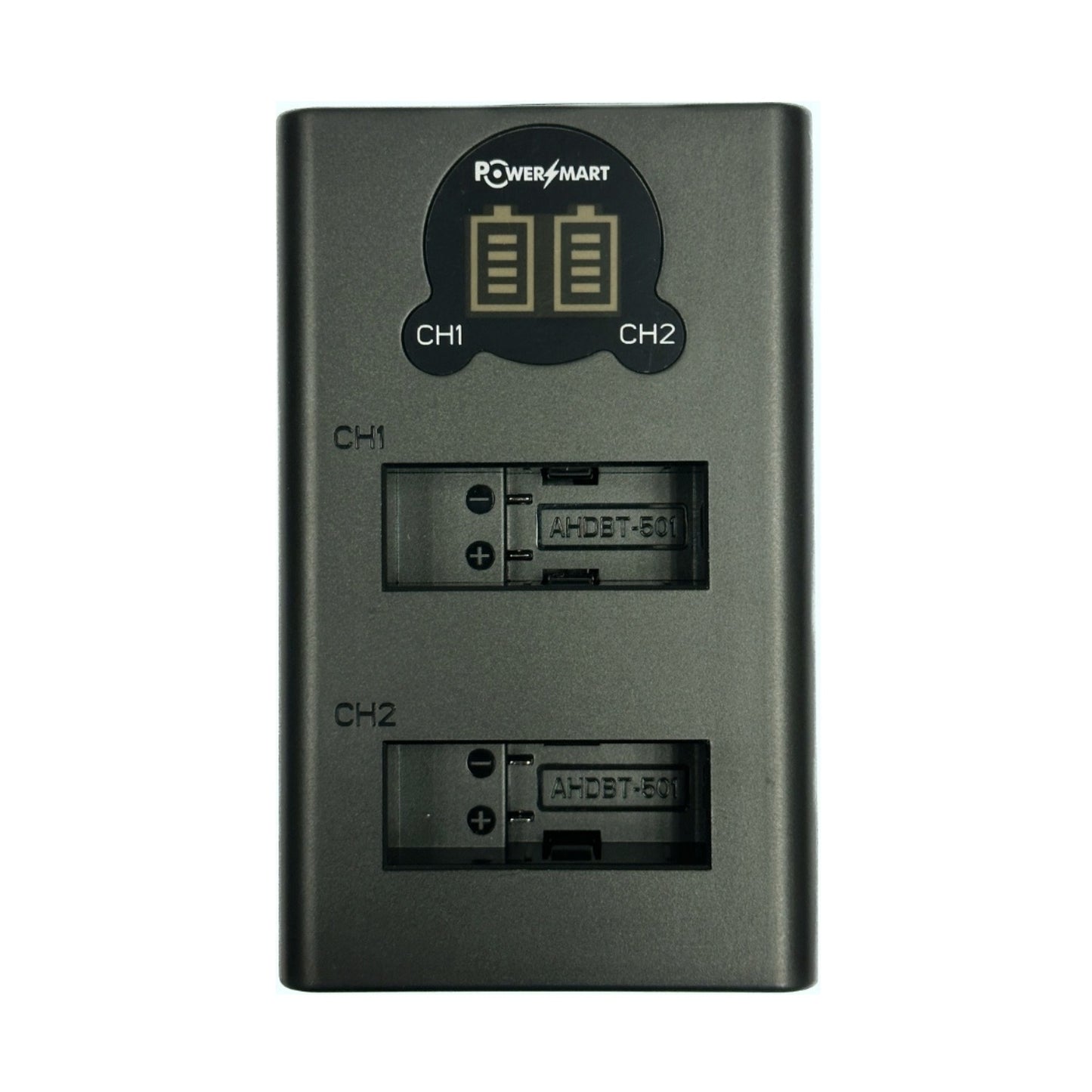 PowerSmart - GoPro Hero 5/6/7/8 兩位電池USB充電器