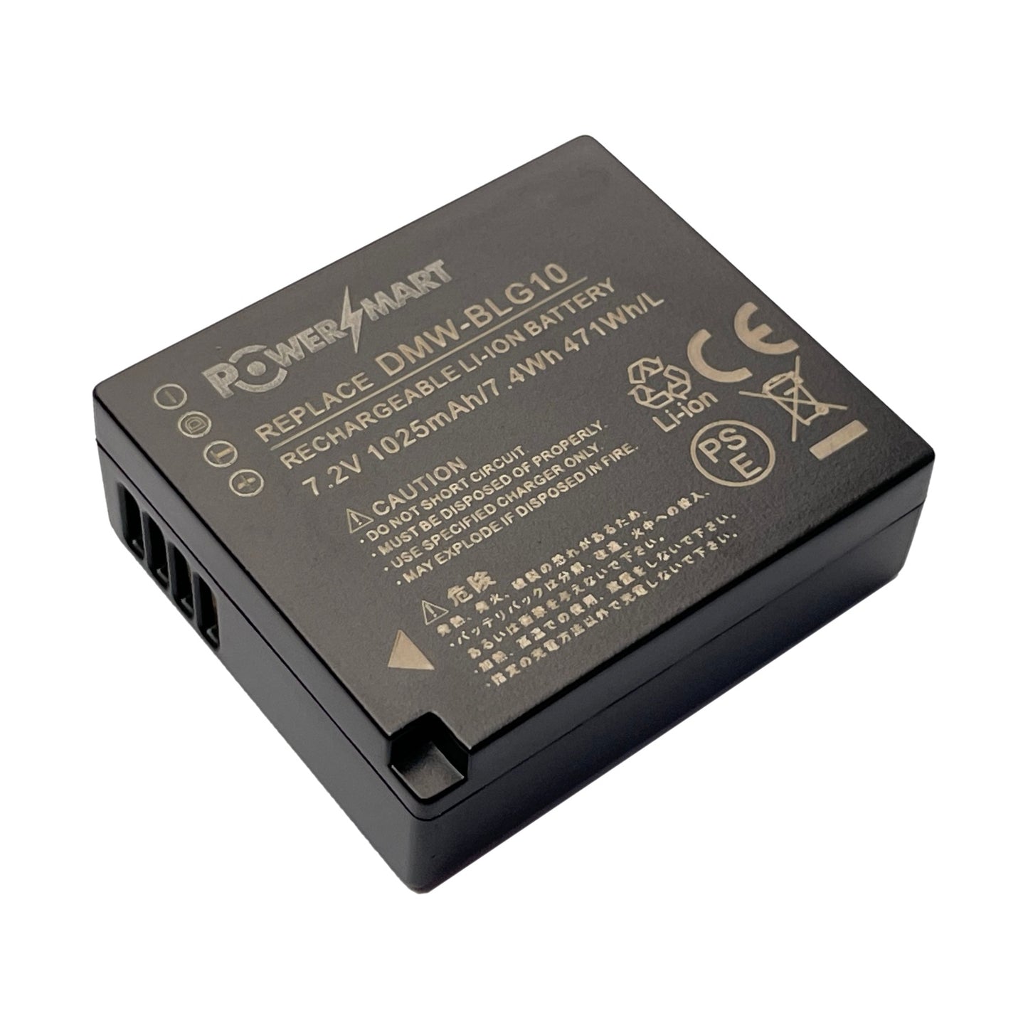 PowerSmart - Panasonic DMW-BLG10 BLE9E 相機代用電池 DC-TZ99 DC-ZS80 DC-LX100M2