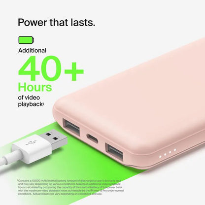 Belkin - BoostCharge 10K 便攜式行動電源 充電寶 尿袋 CCC認証