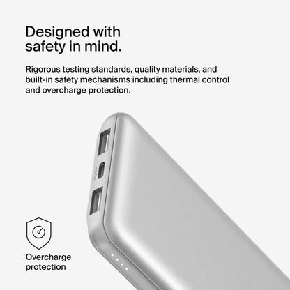 Belkin - BoostCharge 10K 便攜式行動電源 充電寶 尿袋 CCC認証