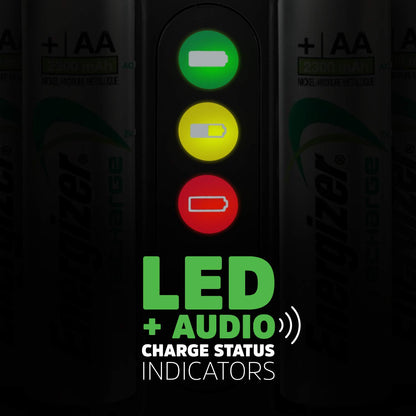 勁量-AA/AAA專業型充電器 連 4x AA 2000mAh充電池套裝