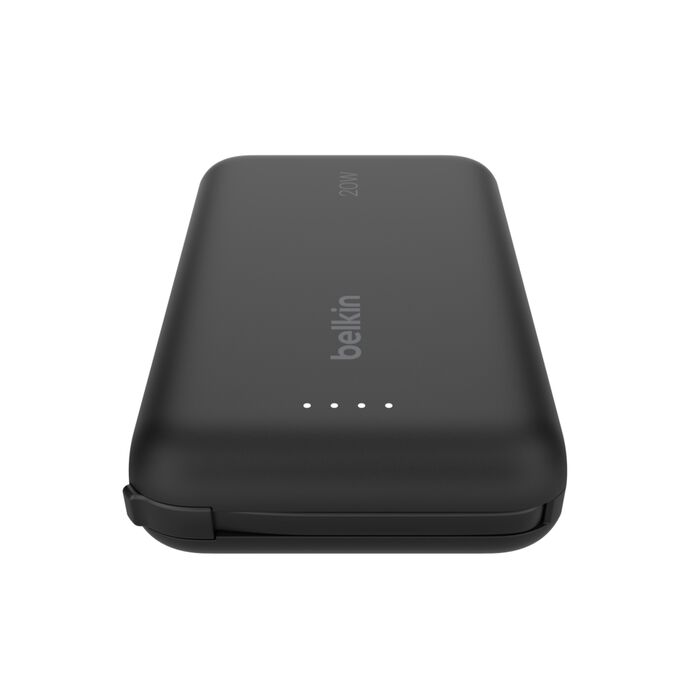 Belkin - BoostCharge 10K 內置充電線 便攜式行動電源 (黑色) CCC認証