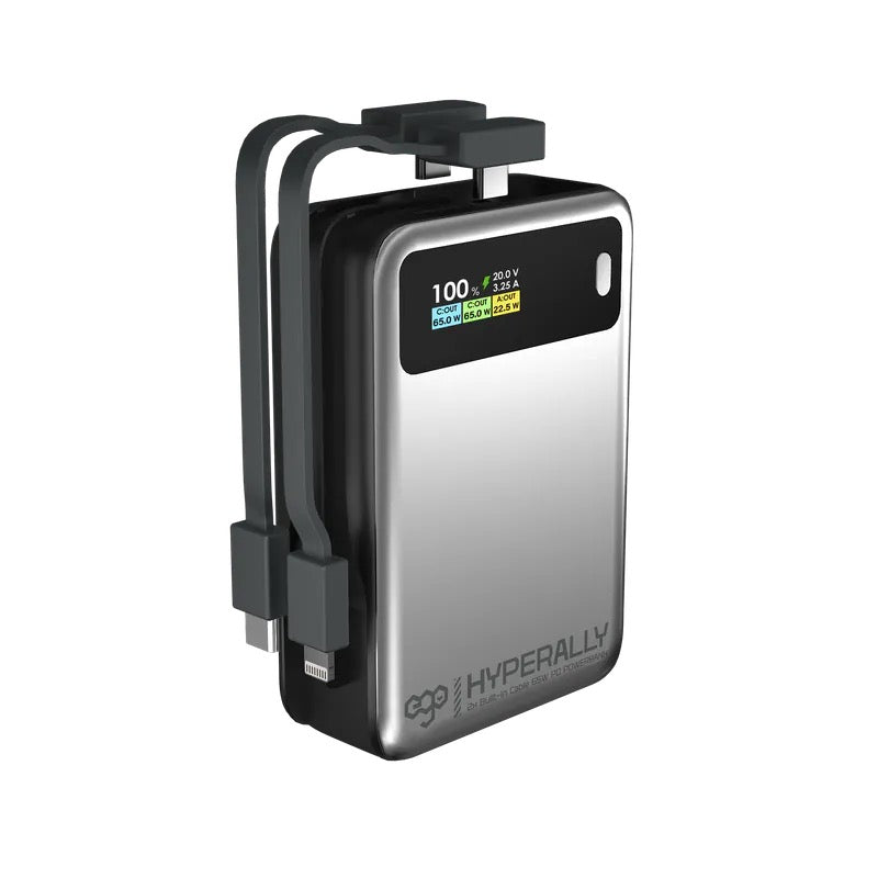 EGO HyperAlly² 20K @20000mAh 65W 內置線 外置電 充電寶