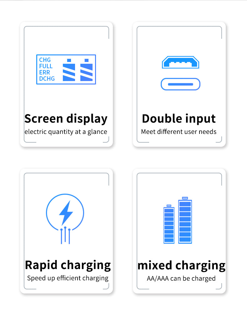 Beston - AA/AAA 1.2V (Ni-MH) 鎳氫電池 4位充電器 C9023L