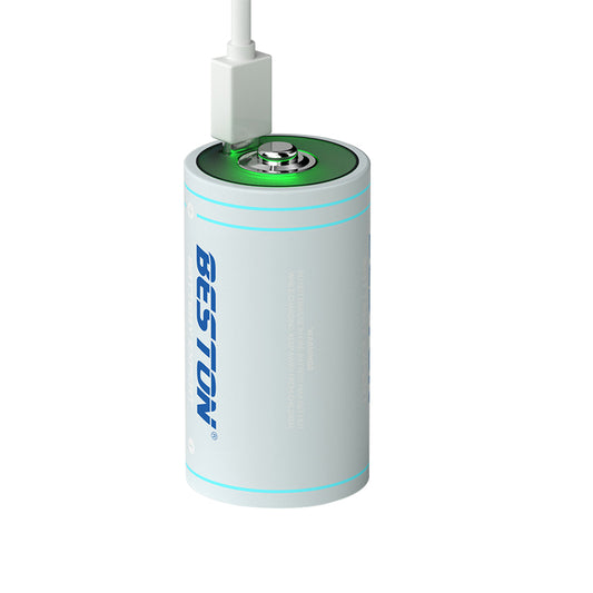 Beston - 恆壓1.5V C型USB-C 充電池 (1粒裝) 3500mWh 中電 鋰電池