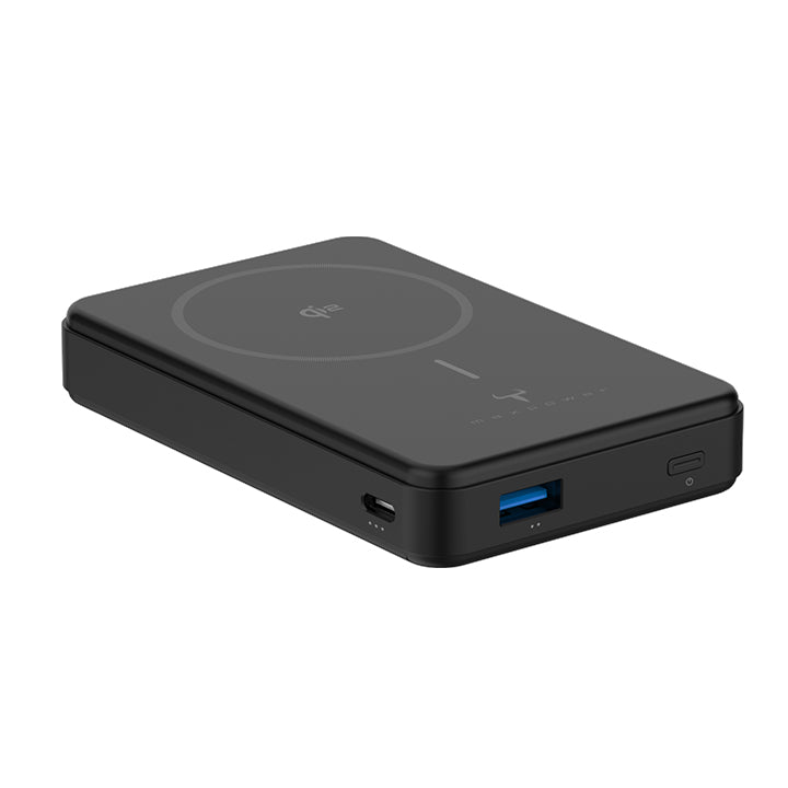牛魔王 - 10,000mAh Qi2 磁力無線外置充電器 GQ215PD (黑色) 支援 iPhone MagSafe