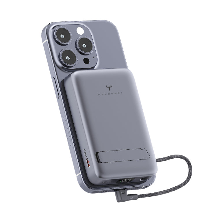 牛魔王 GQ580S+ 35W Qi2 磁力無線外置充電器 10,000mAh