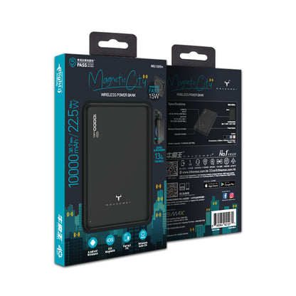 牛魔王 - MG130S+ 10,000mAh 磁力無線外置充電器 (2026 CCC 認證)