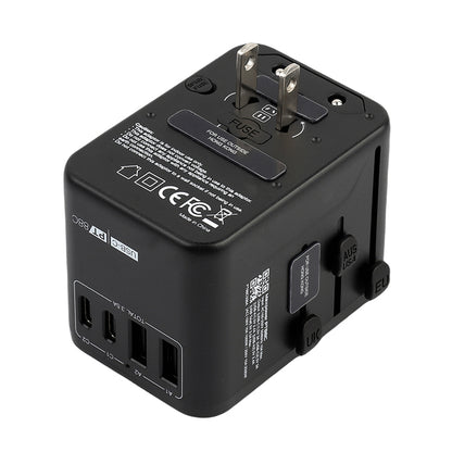 牛魔王 - PT88C USB-C 4 位充電旅遊插座 - 紫色