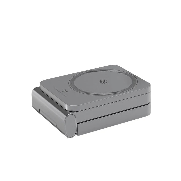 牛魔王 - QL996G Qi2 25W 磁力無線充電器 摺合式 支援 iPhone Airpods Apple Watch