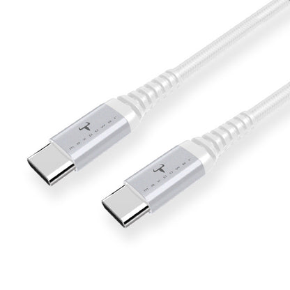 牛魔王 - RE110C USB-C 至 USB-C 快速數據充電線 PD 60W (白色)