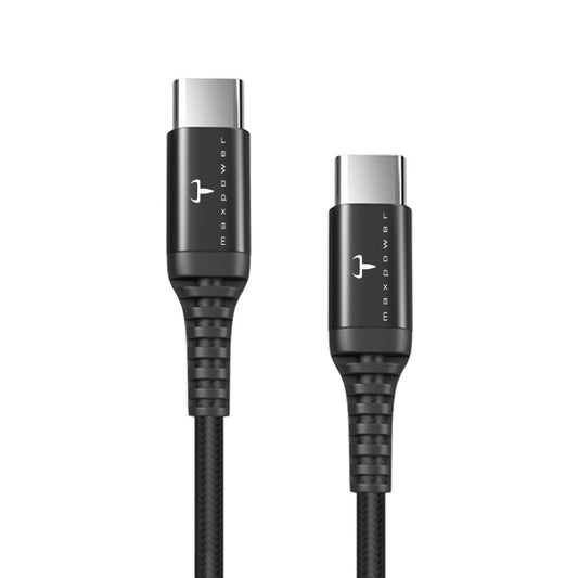牛魔王 - RE110C USB-C 至 USB-C 快速數據充電線 PD 60W (黑色)