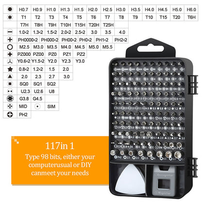 2theMax - 117合1 萬用小型螺絲批工具套裝 SS1170