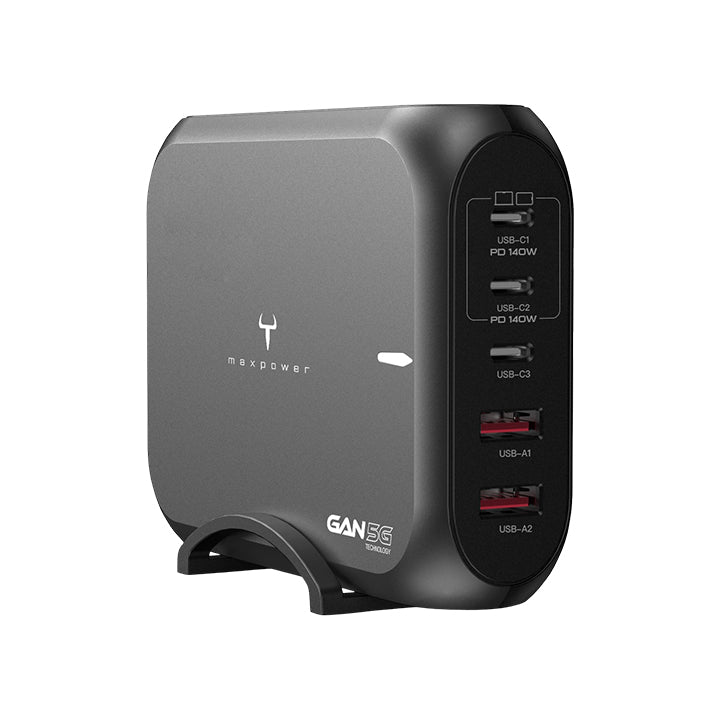 牛魔王 - TX1880S PD3.1 188W GaN 5位 USB 快速充電器