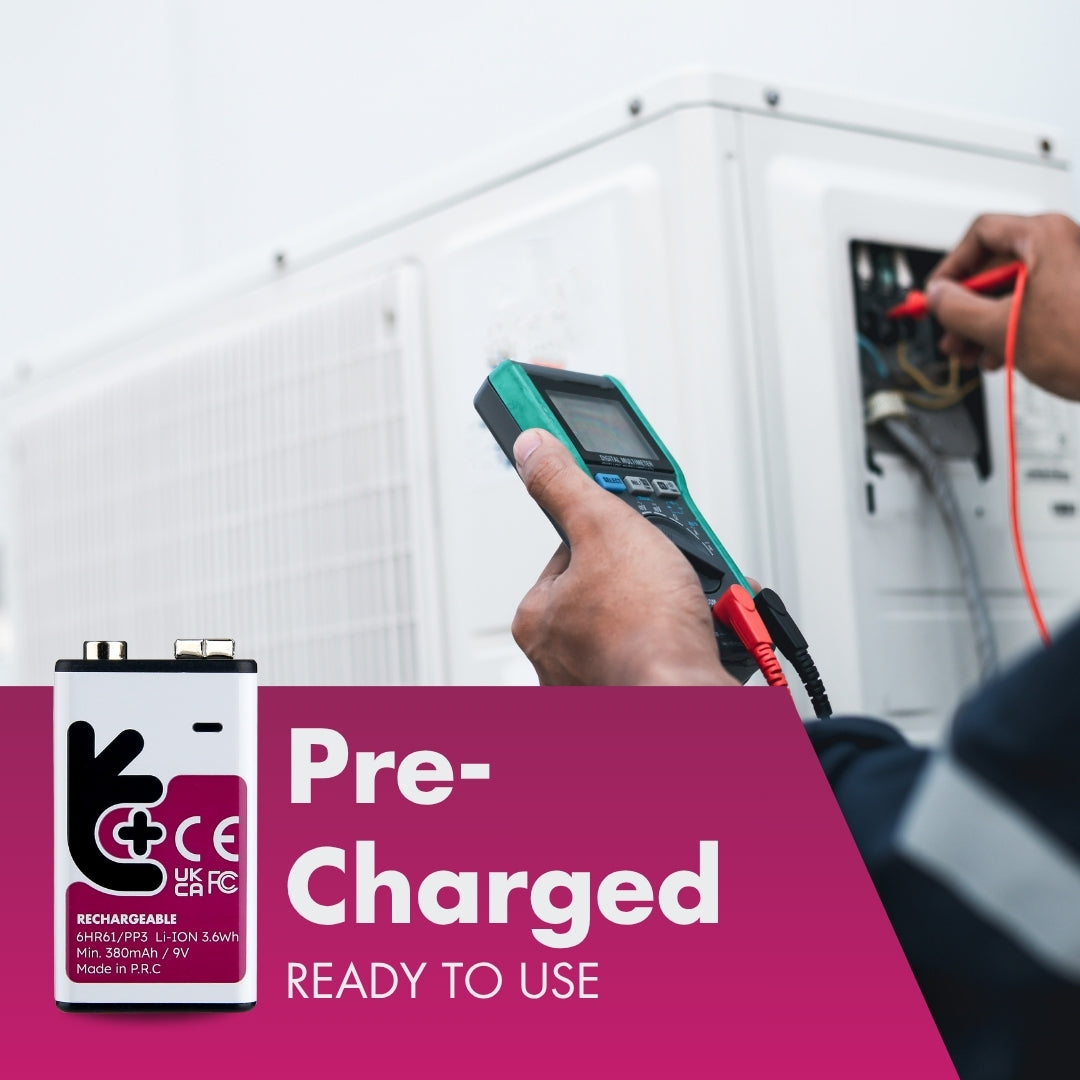 Uniross - 9V USB-C充電 鋰電池