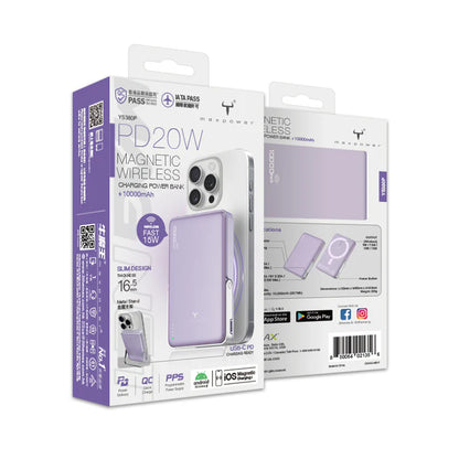 牛魔王 - YS380P 10,000mAh 磁力無線外置充電器