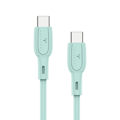 牛魔王 - YY110C 60W USB-C 至 USB-C 快速充電線 (綠色)