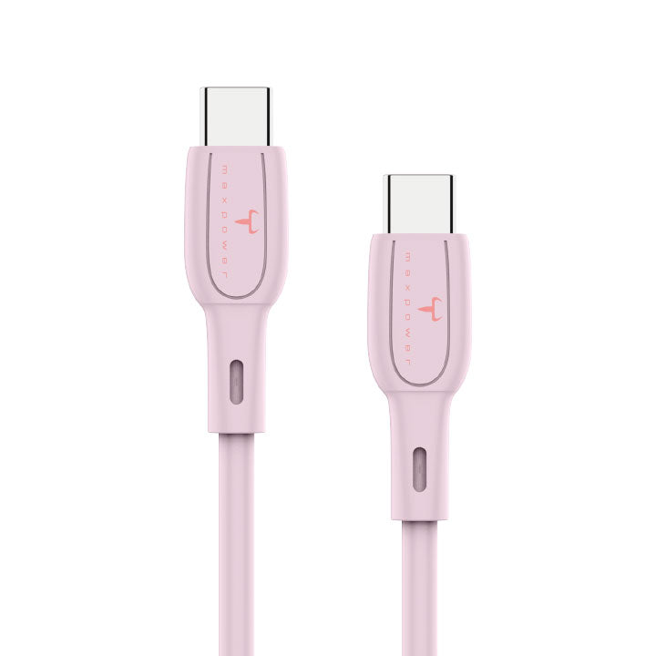 牛魔王 - YY110C 60W USB-C 至 USB-C 快速充電線 (粉紅色)