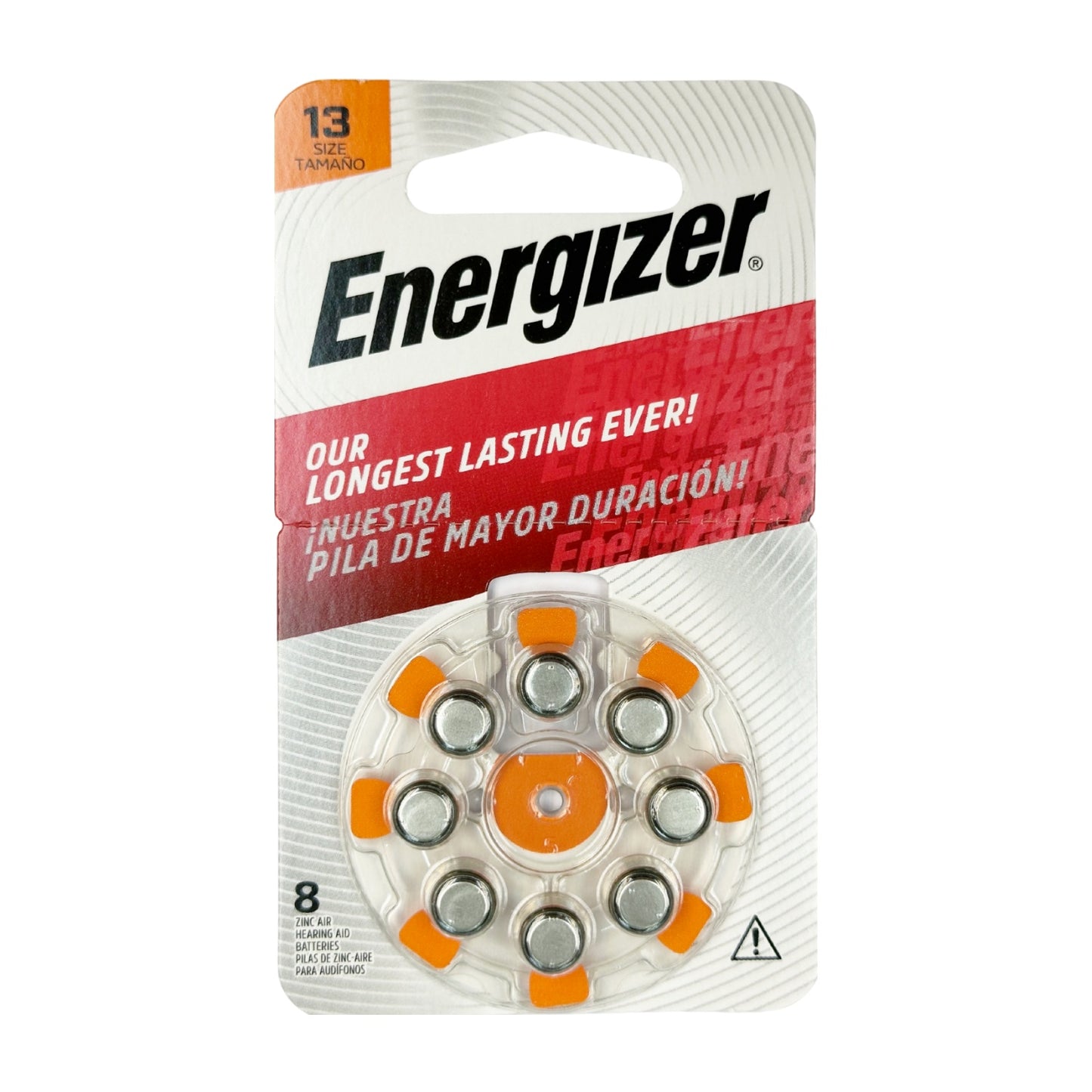 Energizer 勁量 - 13 助聽器電池 8粒裝 AZ13DPA-8