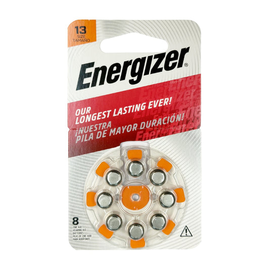 勁量-13 助聽器電池 8粒裝 AZ13DPA-8