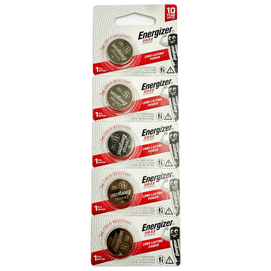 勁量-CR2032 5粒裝 3V 鈕扣型鋰電池 3V E-CR2032