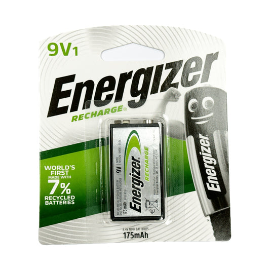 勁量-Energizer 勁量9V  環保充電池 175mAh (1粒裝)