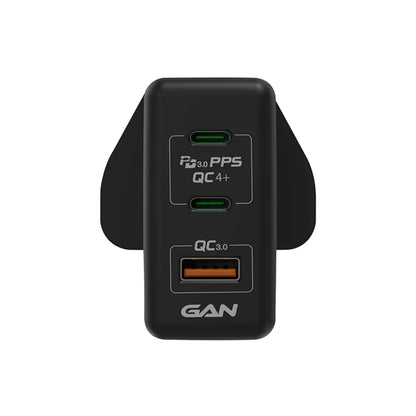 牛魔王 - GN65XV2 GaN 65W 3位USB充電器