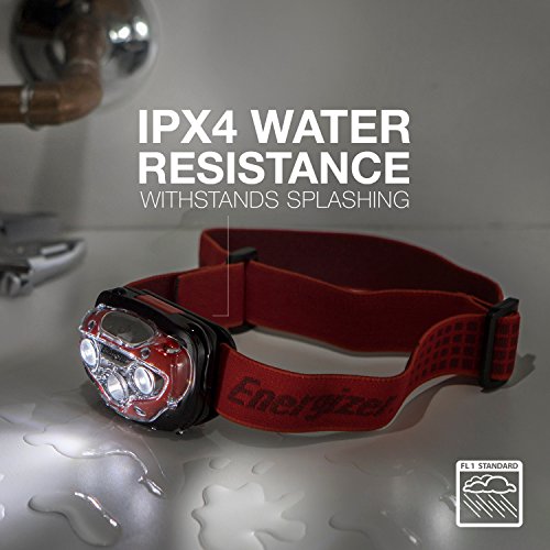 勁量-Energizer® HDB323 300流明3膽 白光 LED頭燈 (連AAA 電池x3 ) - 原裝行貨