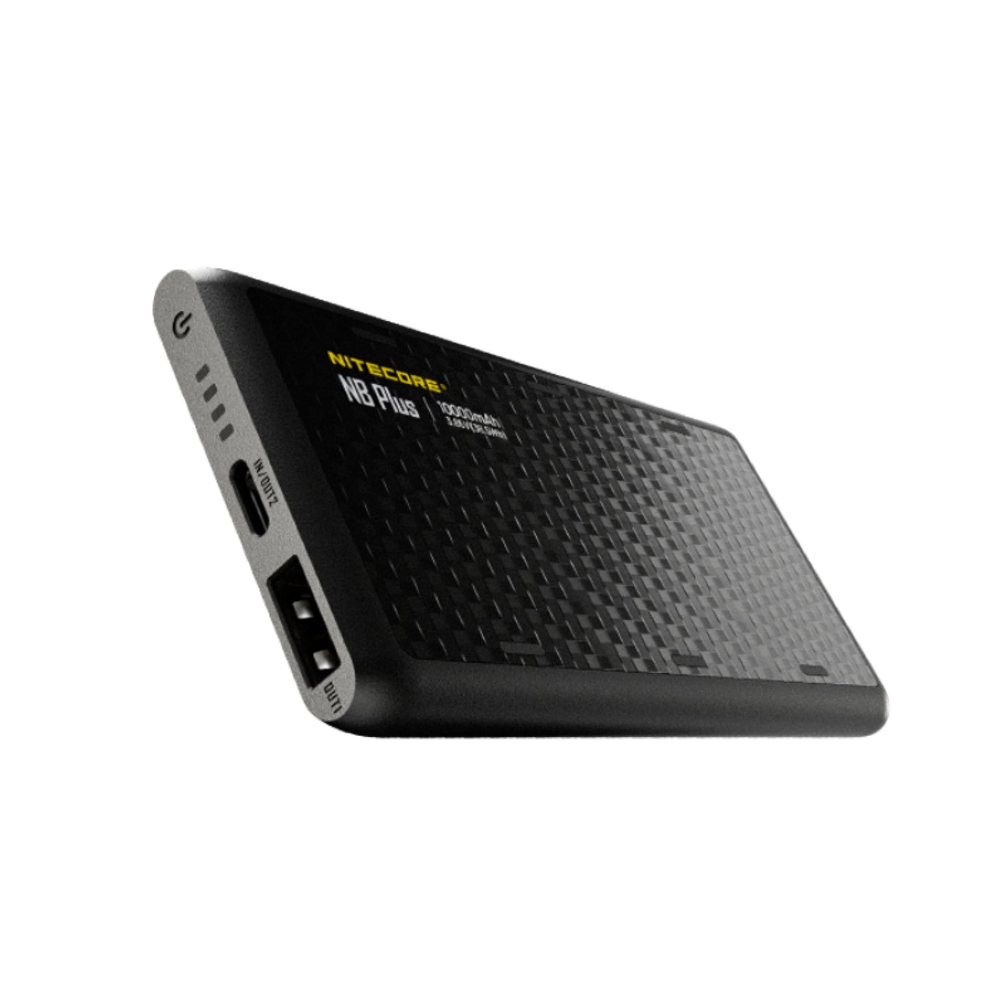 Nitecore - NB Plus 超輕盈 超薄 碳纖面 IPX7防水 戶外 移動電源 10,000mAh