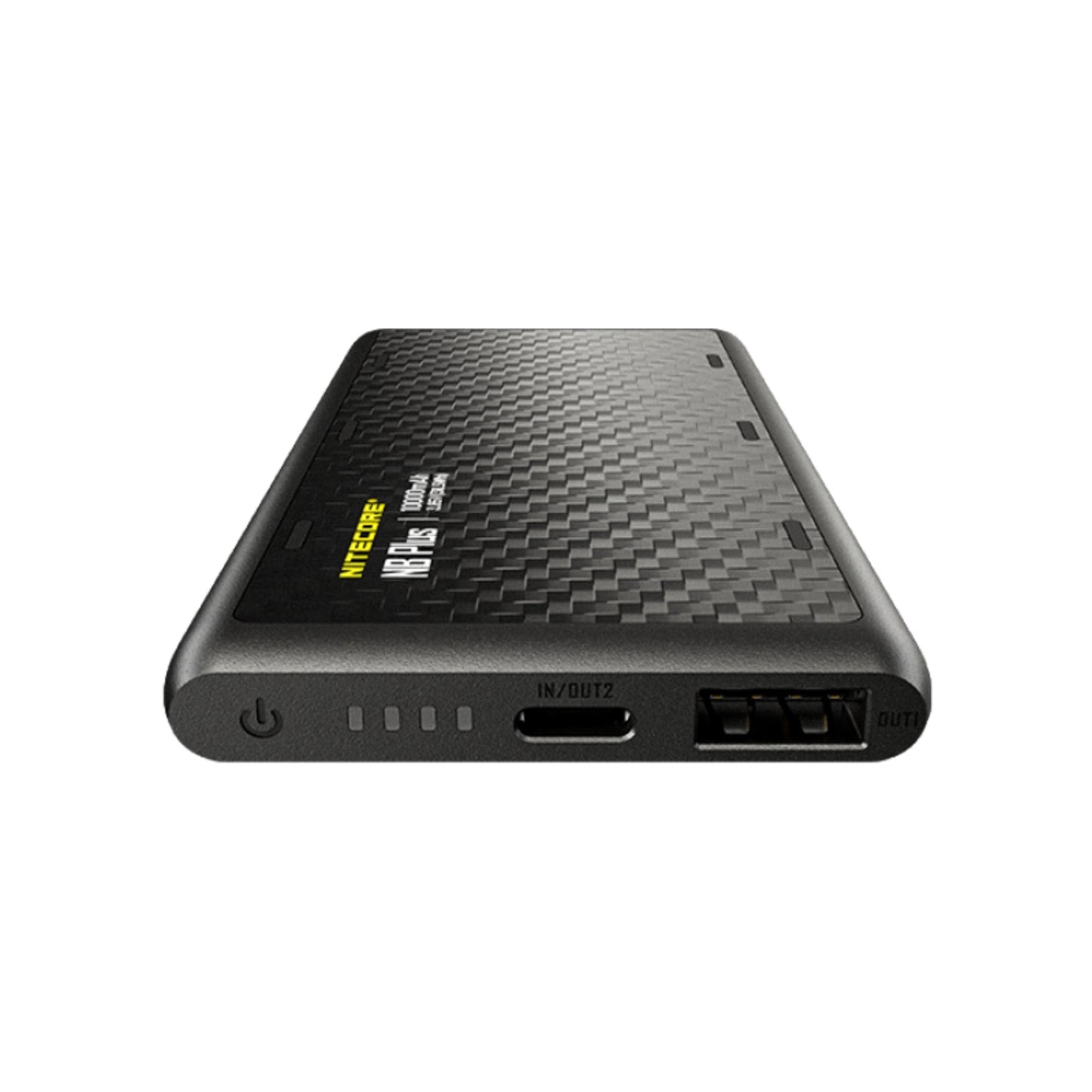 Nitecore - NB Plus 超輕盈 超薄 碳纖面 IPX7防水 戶外 移動電源 10,000mAh