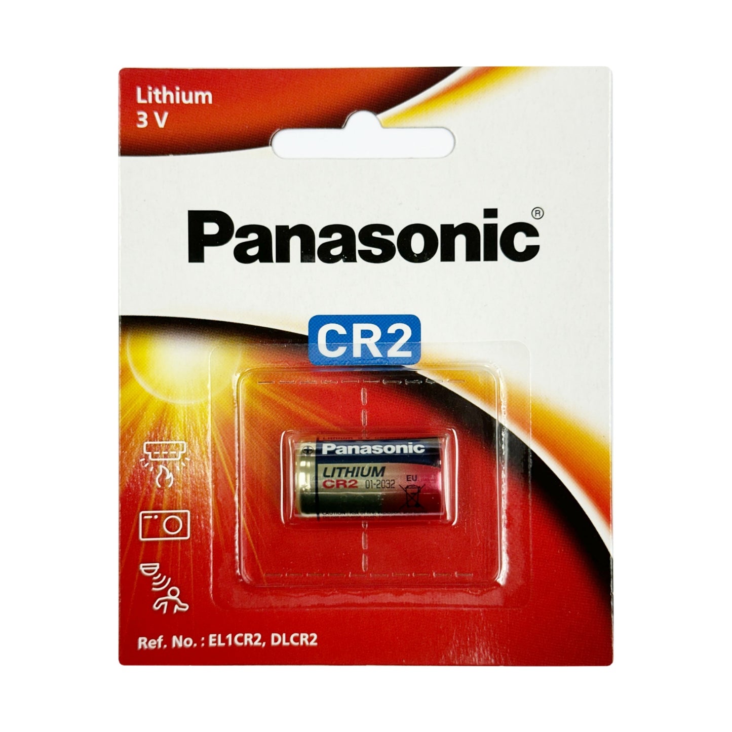 樂聲牌 - CR2 3V 鋰電池 (1粒裝) CR-2W/1BE