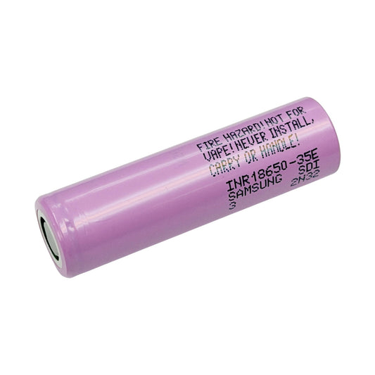 Samsung - 三星 INR18650-35E 18650 鋰離子電池 (平頭)