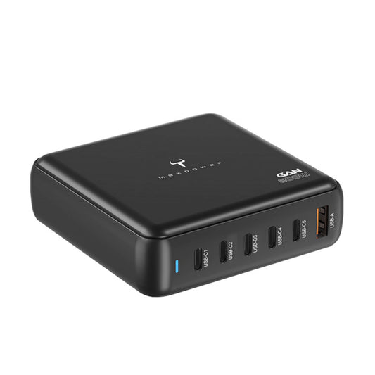 牛魔王 - TF260XJ 200W GaN 6位 USB 快速充電器