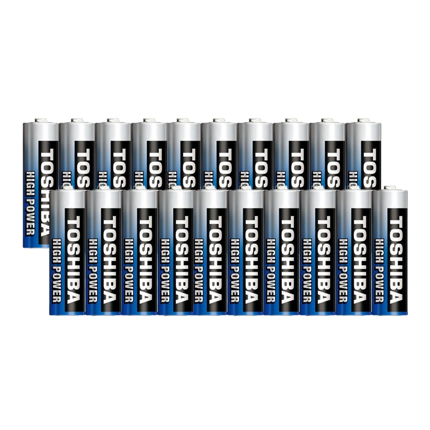 Toshiba 東芝 - High Power AA 鹼性電池 20粒 (LR06/5號電)