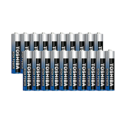 Toshiba High Power AAA 鹼性電池 20粒 (LR03/7號電)