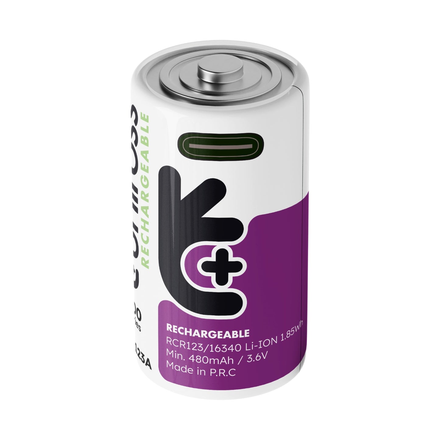 Uniross - 3.7V RCR123/16340 USB-C 鋰電 充電池