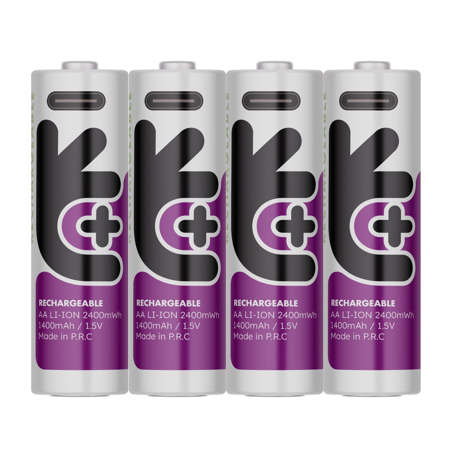 Uniross - 恆壓1.5V AA USB-C充電 鋰電池 (4粒裝)