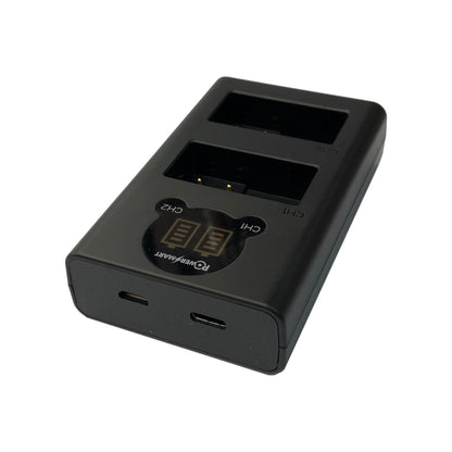 PowerSmart - Panasonic DMW-BLC12 兩位電池USB充電器