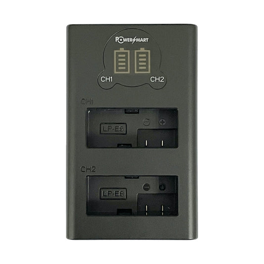 PowerSmart - Canon LP-E8 兩位電池USB充電器