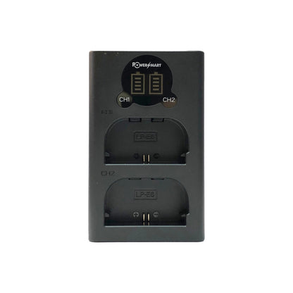 PowerSmart - Canon LP-E6 兩位電池USB充電器