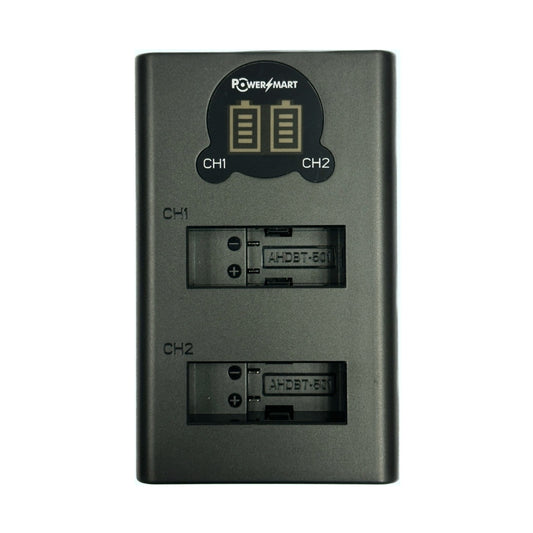 PowerSmart - GoPro Hero 5/6/7/8 兩位電池USB充電器
