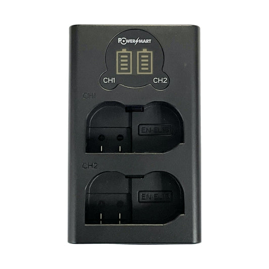 PowerSmart - Nikon EN-EL15 兩位電池USB充電器