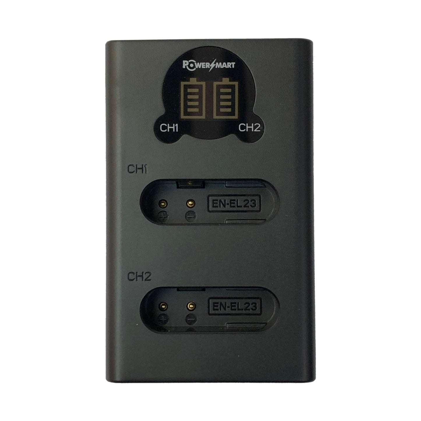 PowerSmart - Nikon EN-EL23 兩位電池USB充電器