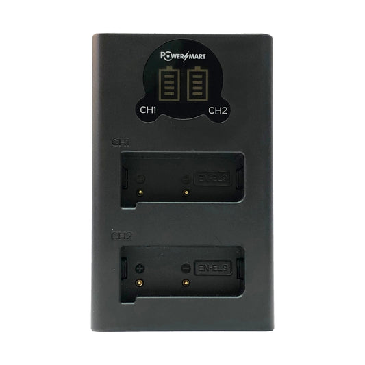 PowerSmart - Nikon EN-EL9  兩位電池USB充電器