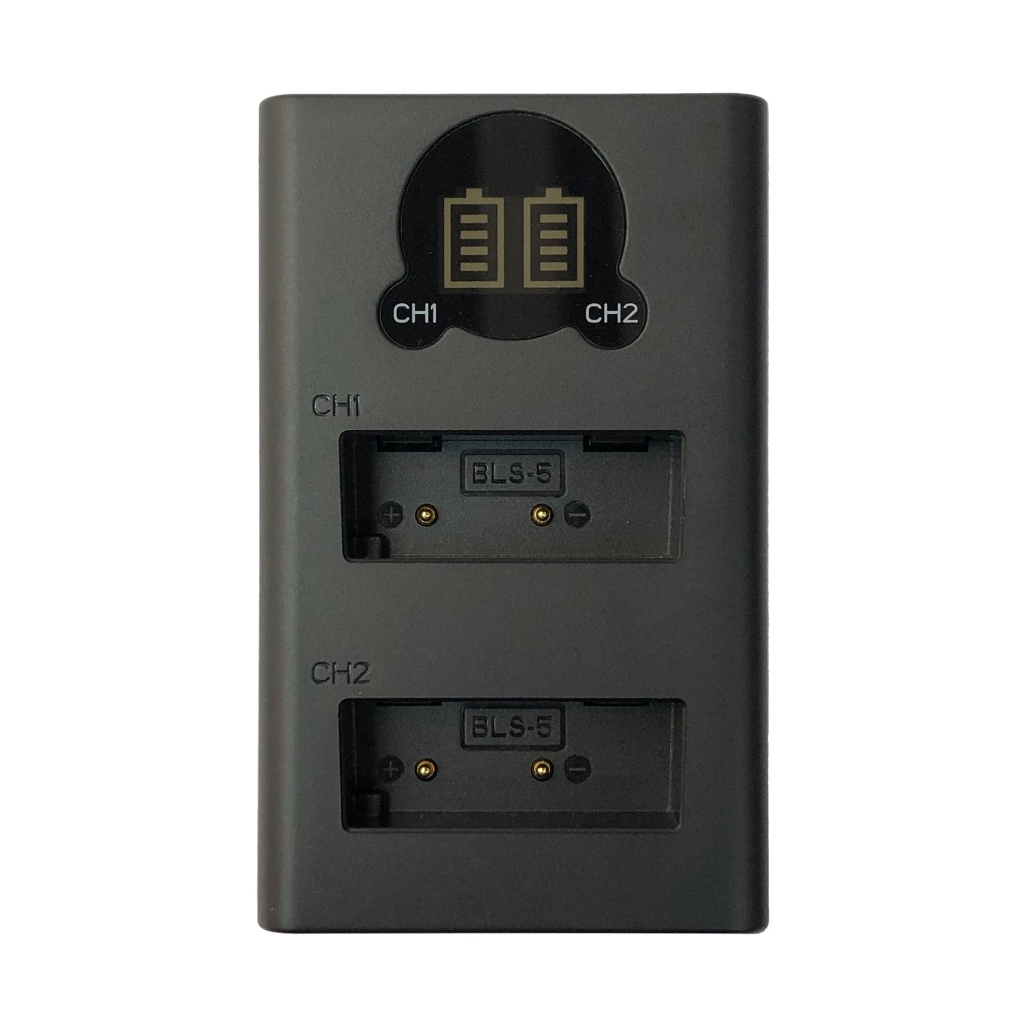 PowerSmart - Olympus BLS-5 BLS50 BLS-1 兩位電池USB充電器