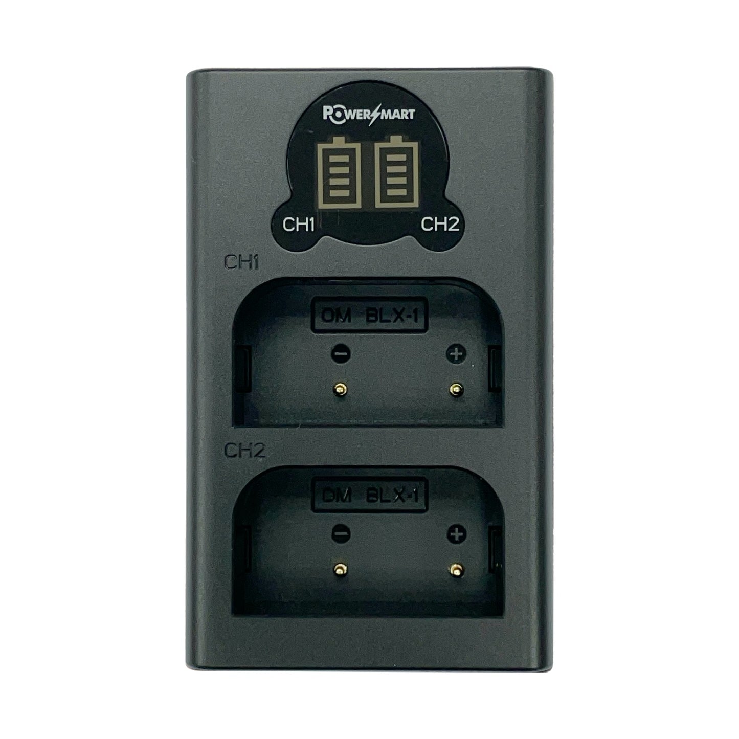 PowerSmart - Olympus BLX-1 兩位電池USB充電器