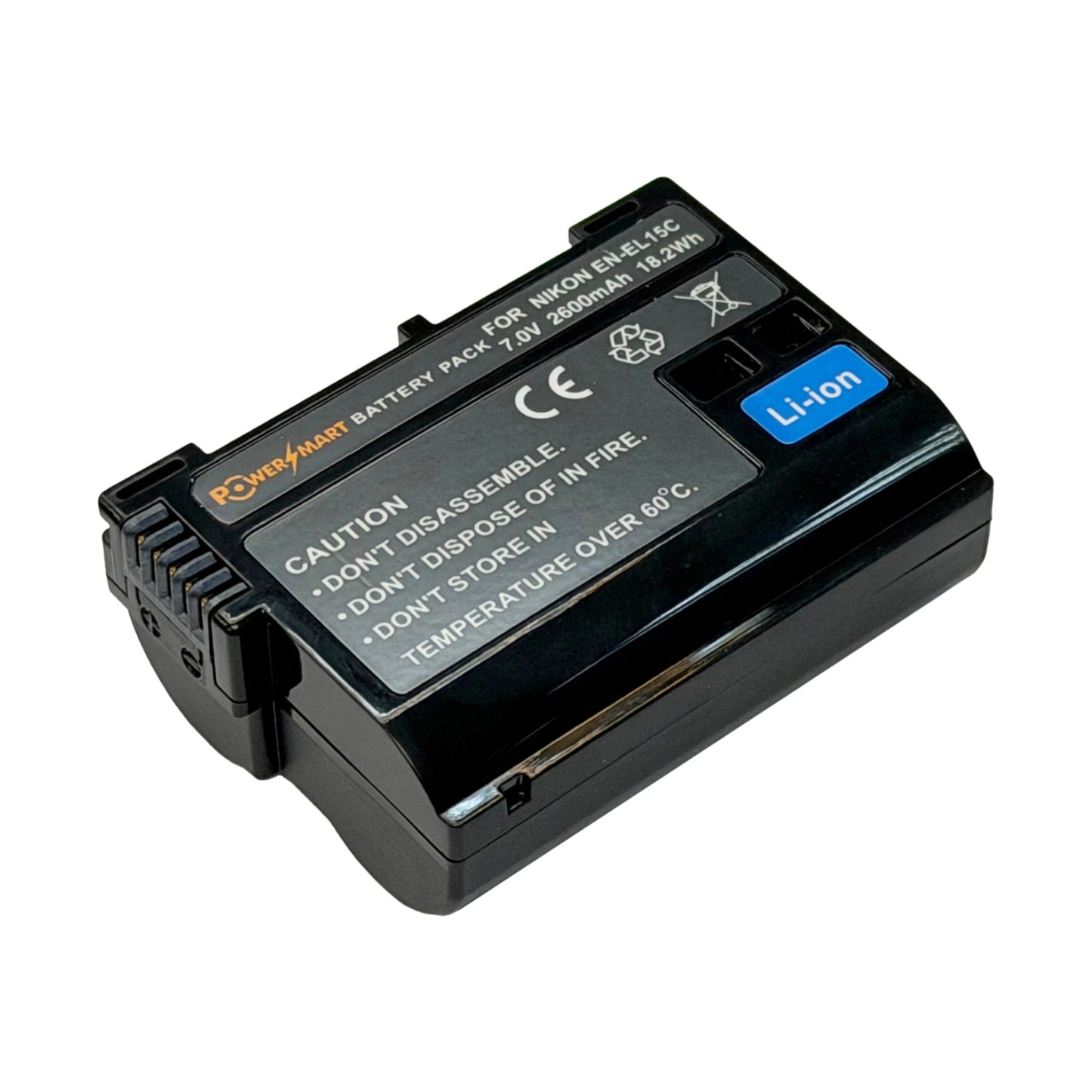 PowerSmart - Nikon EN-EL15C 相機代用電池 支援 Zf Z8 Z6III Z5II