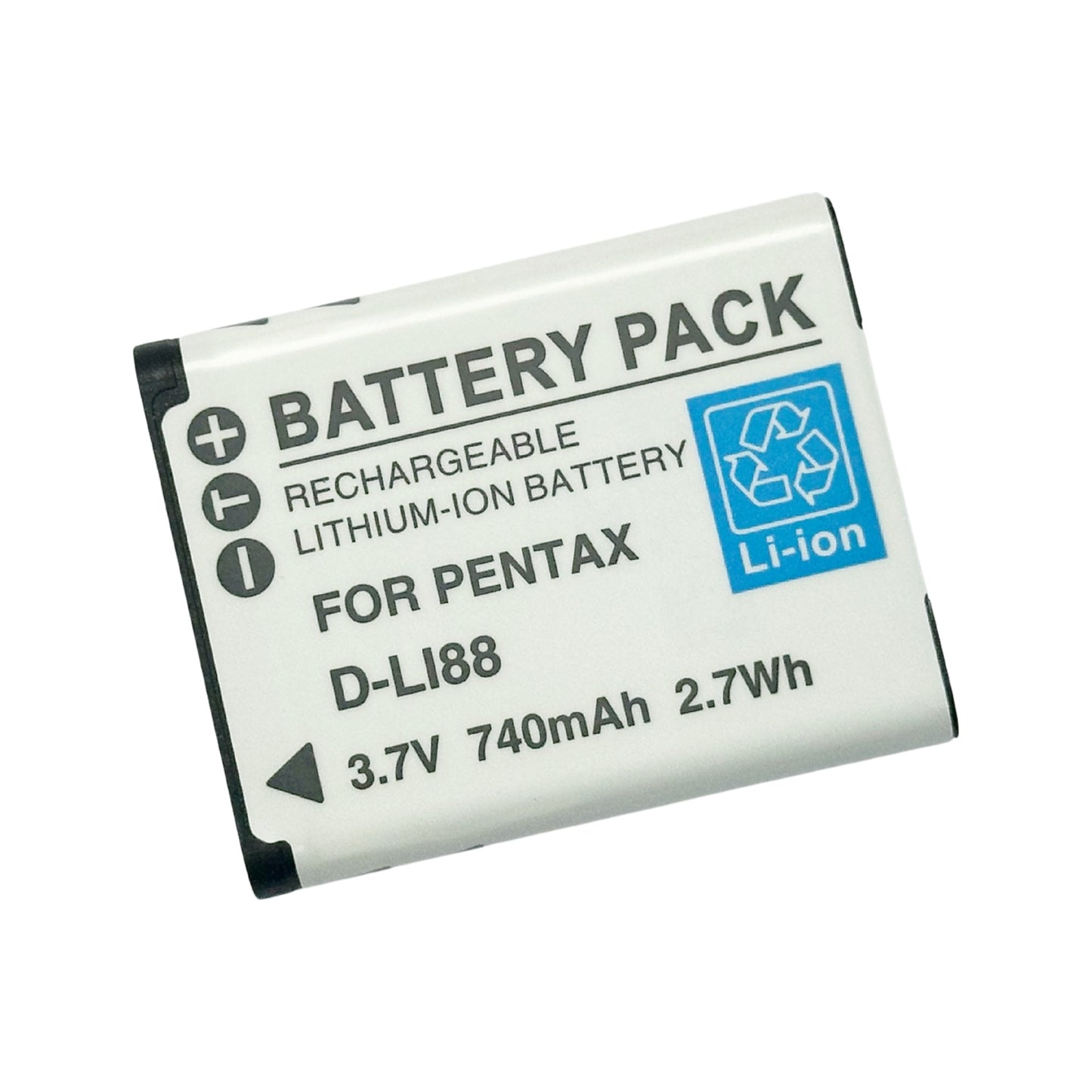 PowerSmart - Pentax D-Li88 DB-L80 VBX070 相機代用電池