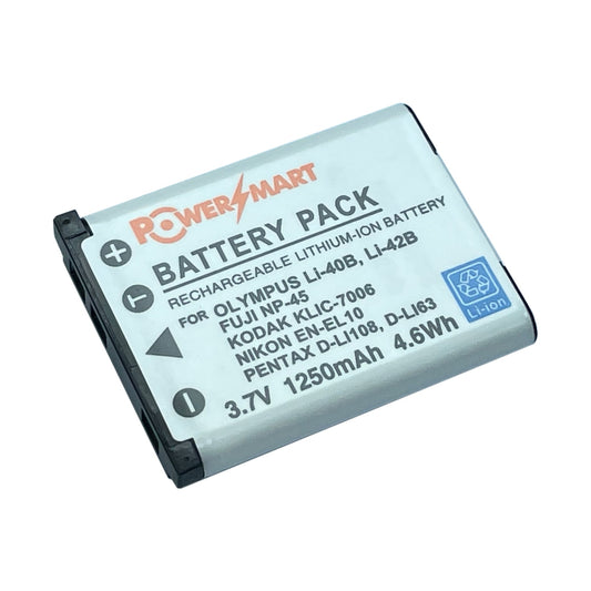 PowerSmart - Li-40B 42B NP-45 EN-EL10 D-Li108 NP-80 BP-DC17 相機代用電池