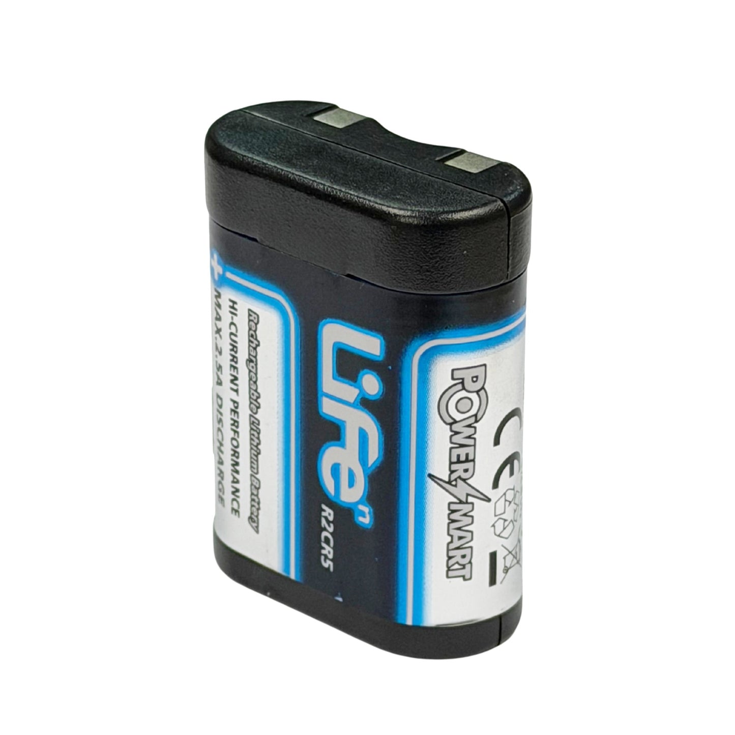 PowerSmart - R2CR5 2CR5 6V 充電池 連充電器套裝